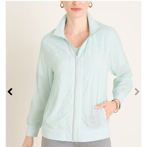 Chico’s Zenergy Mesh Inset Jacket